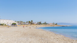 Playa del Descargador en Mojácar